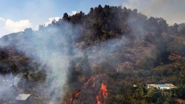 Voraz incendio en las montañas de Cali: la emergencia completará 24 horas; estos son los impactos