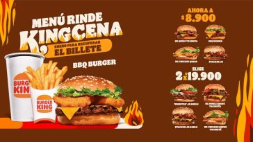 ¡Burger King te paga los servicios! Gana en el Live Rinde Kingcena