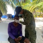 Armada Nacional brindó atención médica a pescador en cayo Serranilla