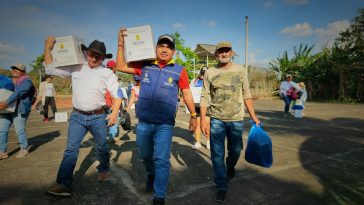 Con ayudas humanitarias se beneficiaron a más de 200 familias en Maní