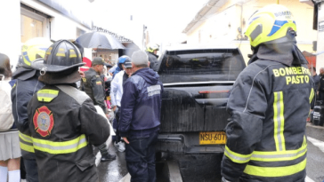 Conductor se quedó dormido en pleno centro de Pasto: dijo que lo venció el cansancio