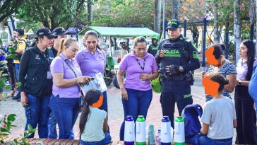 Control y prevención en parque La Estancia de Yopal