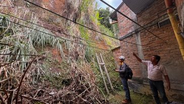 Diger Pereira atiende emergencias por lluvias en diferentes puntos de la ciudad