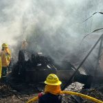 En Samaná se registró un incendio en una enramada panelera