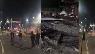 Explosiones en Cúcuta y Villa del Rosario dejan varios heridos y un peaje destruido: video