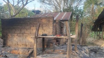 Gestión del Riesgo de Casanare y de pre apoyarán a mujer de 82 años que perdió gran parte de la casa por incendio