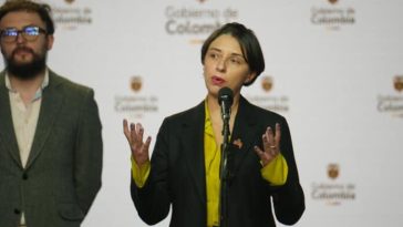 Ministra de Agricultura, Martha Carvajalino