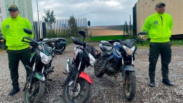 Operativos en Cumbal e Ipiales permiten recuperar motocicletas robadas