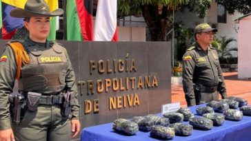 Orión, el canino antidrogas, detectó 6 kilos de marihuana en Neiva