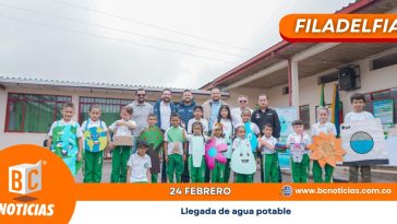 Plan Departamental de Agua beneficia a 80 estudiantes y docentes con nueva planta de tratamiento en Filadelfia