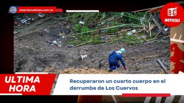 Recuperaron un cuarto cuerpo en el derrumbe de Los Cuervos