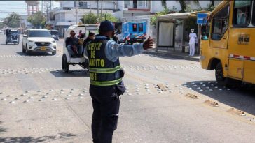 Tránsito de Soledad (Atlántico) prohíbe a los agentes el uso de pasamontañas y taparse apellido