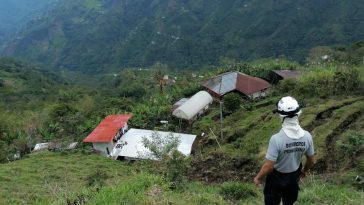 Un derrumbe afectó una vivienda en Pensilvania