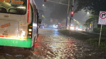 Valle del Cauca y alertarlo en casi todo el departamento para el riesgo de una fuerte lluvia