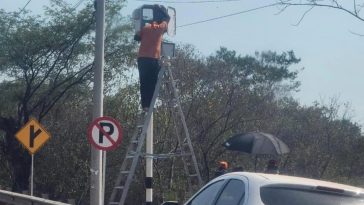 ¡Vuelve y juega! Cámara de fotomulta en la vía Santa Marta – Ciénaga entra en funcionamiento