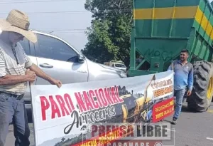 Arroceros de Casanare se suman al paro nacional con bloqueos en la Marginal del Llano