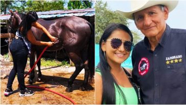 Ella era Angélica Zambrano, cantante e hija de reconocido coleador del Llano, quien murió tras accidente en caballo