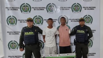 Los agarró la policía en pleno atraco