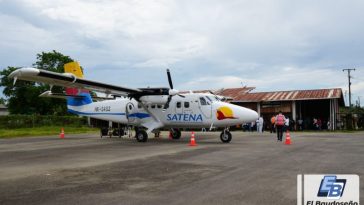 Oficialmente la Aerolínea Satena inauguró la nueva ruta Quibdó – Pizarro (Bajo Baudó)