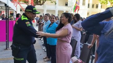 Policía del Magdalena conmemoró el Día de la Mujer exaltando su labor y entrega en la institución